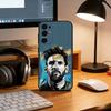 Custodia per Telefono Lionel Messi Silicone Nero Morbido Per Samsung S25,S24,S21,S22,S23,S30,Ultra,S20,Plus,Fe,Lite