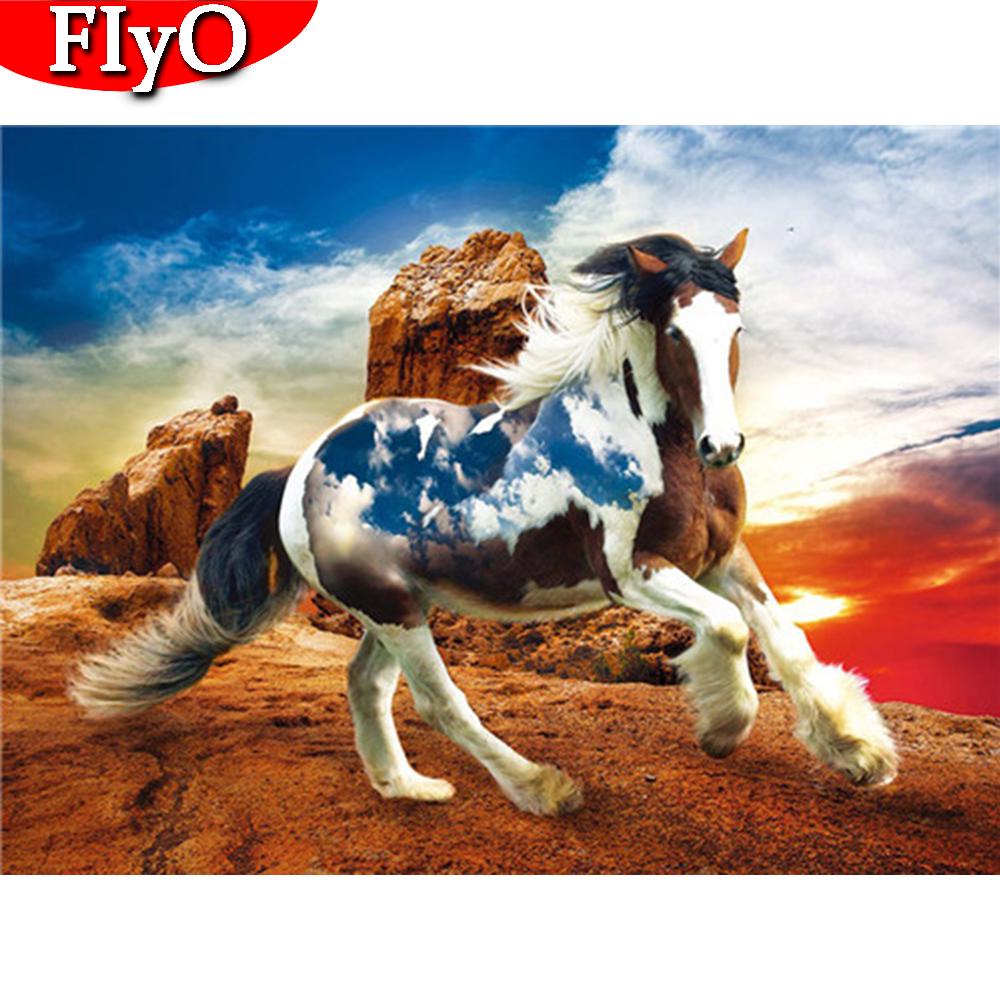 5D Diamond Painting Full Square Diamond Embroidery Animals Cross Stitch Mosaic Rhinestone Crafts Kit Home Decor