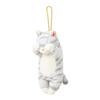 LIV HEART Mascot Mammalian Tabby Cute Accessory Pouch, Necked, (Total Length Approx. 20cm), Case, 97122-72