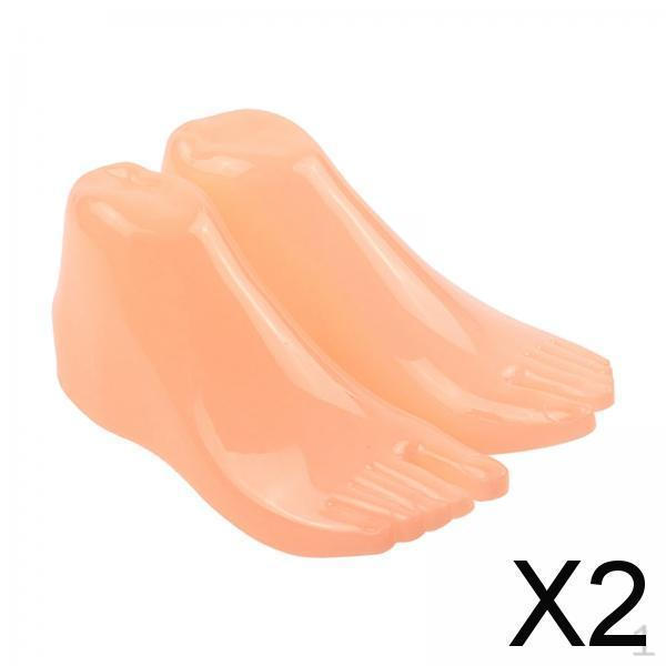 2x Mannequin Modeling Feet Photography Accessories Home DIY Supplies for Model Display Stand
