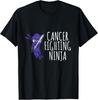 Ninja Graphic - Cancer Awareness Fighting Ninja T-Shirt