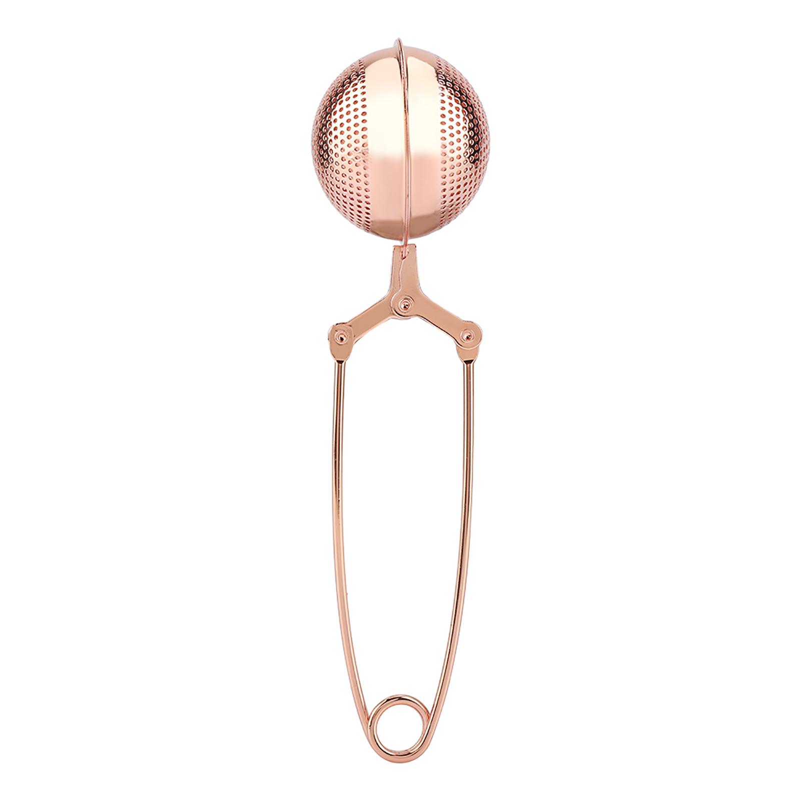 

Portable Stainless Steel Tea Infuser Strainer Reusable Ball Shape Teapot Filter