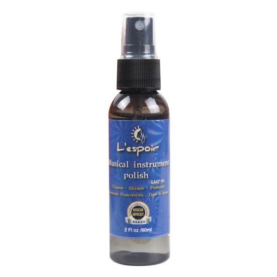

60ML Guitar Brightening Spray Restore Gloss Long Lasting Effective Large Capacity Anti-oxidation Cleaning Guitar Care Musical Instrument Panel Cleaner 60ML