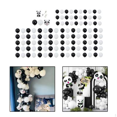 Panda Balloon Garland,Latex Balloons Photo Props Wedding Valentines Day Gifts,Valentines Decor Baby