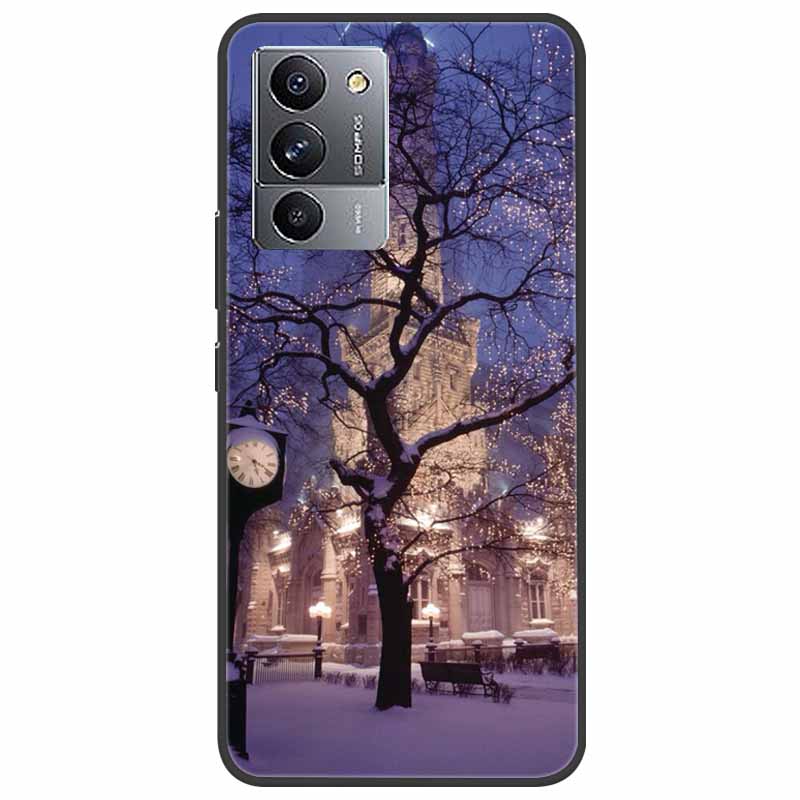 For Lenovo Legion Y70 Case Marble Soft Silicone Phone Cover for Lenovo Legion Y70 Back Cover Y 70 5G 6.67" Coque Fundas