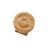 Round Wooden Jewelry Tray Built-in Groove Bracelets Holder Fashion Bangle Display Case  Photo props