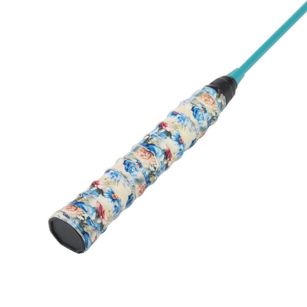 Flower Printing Badminton Racket Overgrips Multi-color Non-Slip Grip Tape Soft Racquet Sweatband