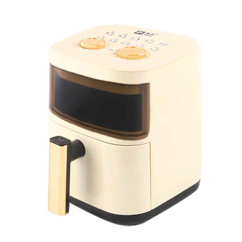 Friggitrice ad aria 1200W Grande capacità Domestica Visiva Intelligente Friggitrice Elettrica Multifunzionale Forno Elettrico Automatico