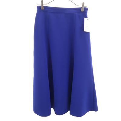 UNITED ARROWS Unused Made In Japan Long Length Flare Skirt 38 Blue Tagged Women Used