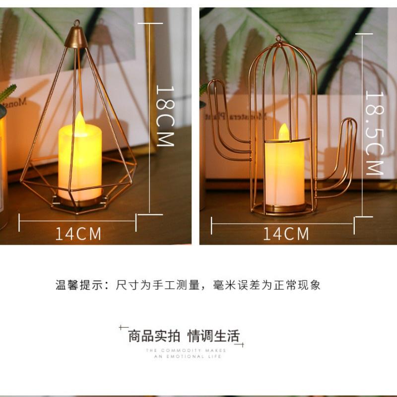 Kerzenlampe Schmiedeeisen Mädchen Herz Geständnis Geschenk Freundinnen Schlafzimmer Dekoration Batterie Lampe