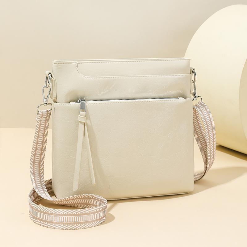 Women's Mobile Phone Bag Soft Leather Shoulder Crossbody Bag Vertical Coin Purse Small Bag