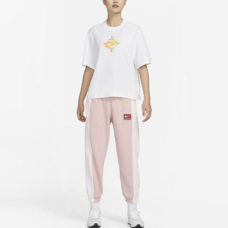 New Nike T Shirts Women's White FB8210-100