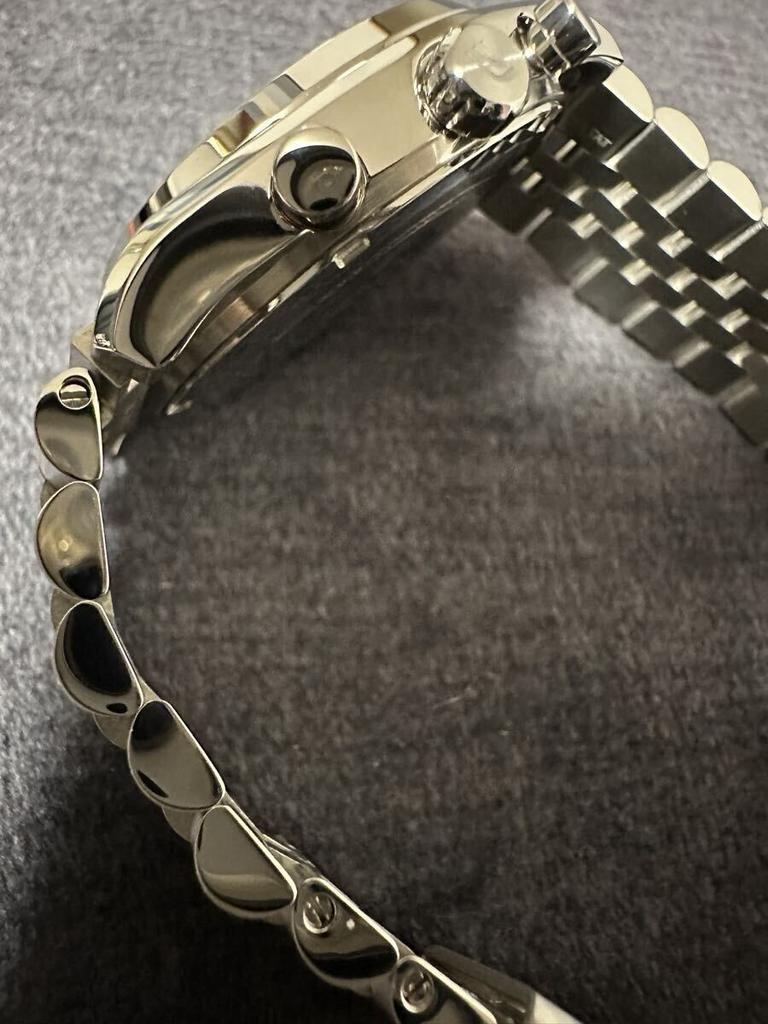 [USED]CASIO EDIFICE EFB-730DJ Chronograph Sapphire Steel Watch with Taikonaut Jubilee Bracelet