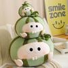 Watermelon Plush Toy Creative Funny Cartoon Fruit Shape Pp Cotton Stuffed Pillow Gift