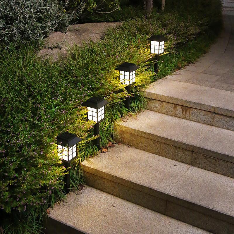 Solar Powered 3-LED Garden Light