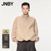 JNBY Women's Stand Collar Fleece Pullover Sweatshirt