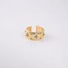 Women's Open Adjustable Lace Diamond Ring - Elegant and Luxurious Design