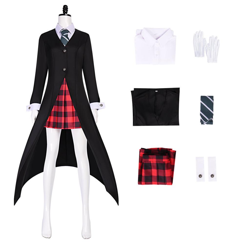 Anime Women's Cosplay Suit Cloak Skirt Cosplay Uniform Halloween Outfit Costume Halloween