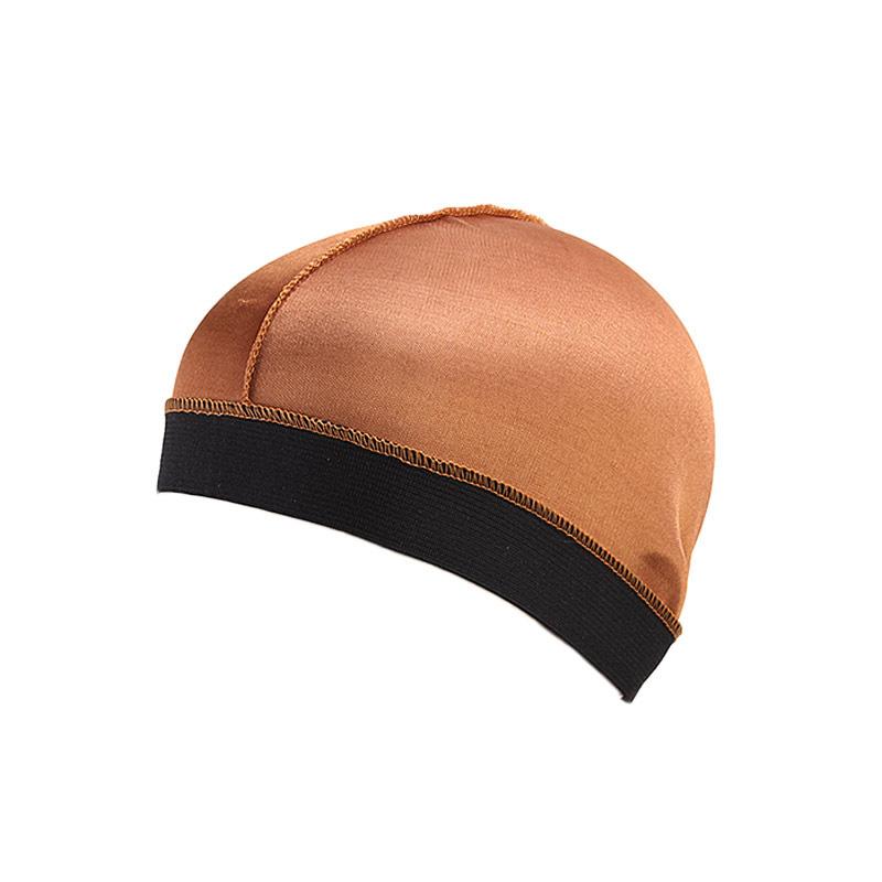 1Pc Night Sleep Headcover Street Style Hair Accessories Breathable Wave Cap Hair Loss Wig Caps Elastic Chemo Cap Imitation Silk