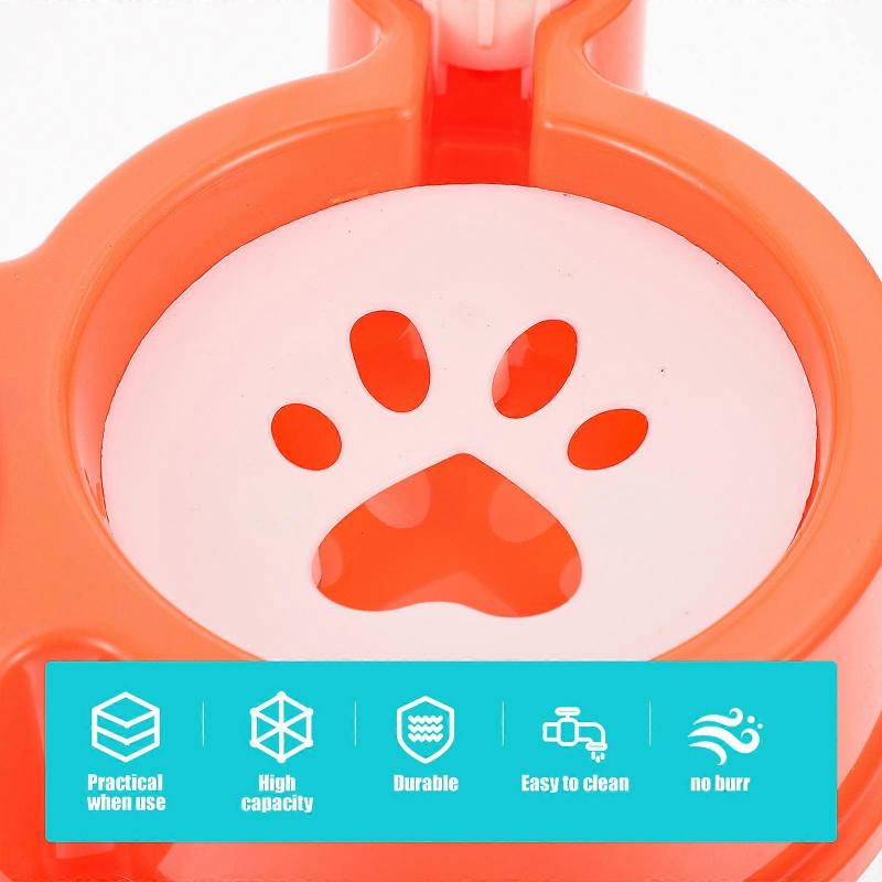 Automatic Cat Water Dispenser Combined with Food Bowl for Storage 3Pcs