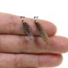 4 Stück/6 Stück Messingperlenkopf-Eichhörnchenhaar-Nymphen, natürliche graue Fliegen, künstliche Insektenköder, Forellen-, Äschen- und Barschangelköder