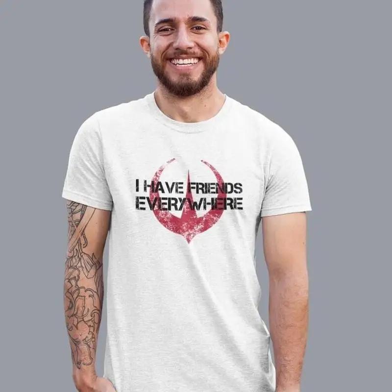 I Have Friends Everywhere Jersey T Shirt Andor Inspired S 5Xl Multicol S разноцветный