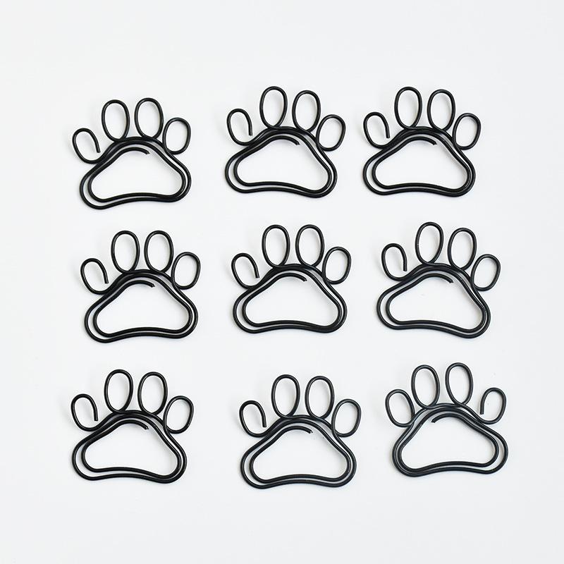 Cartoon Metal Paper Clip Bookmark Durable Bookmark Multifunctional School Office Paper Clip