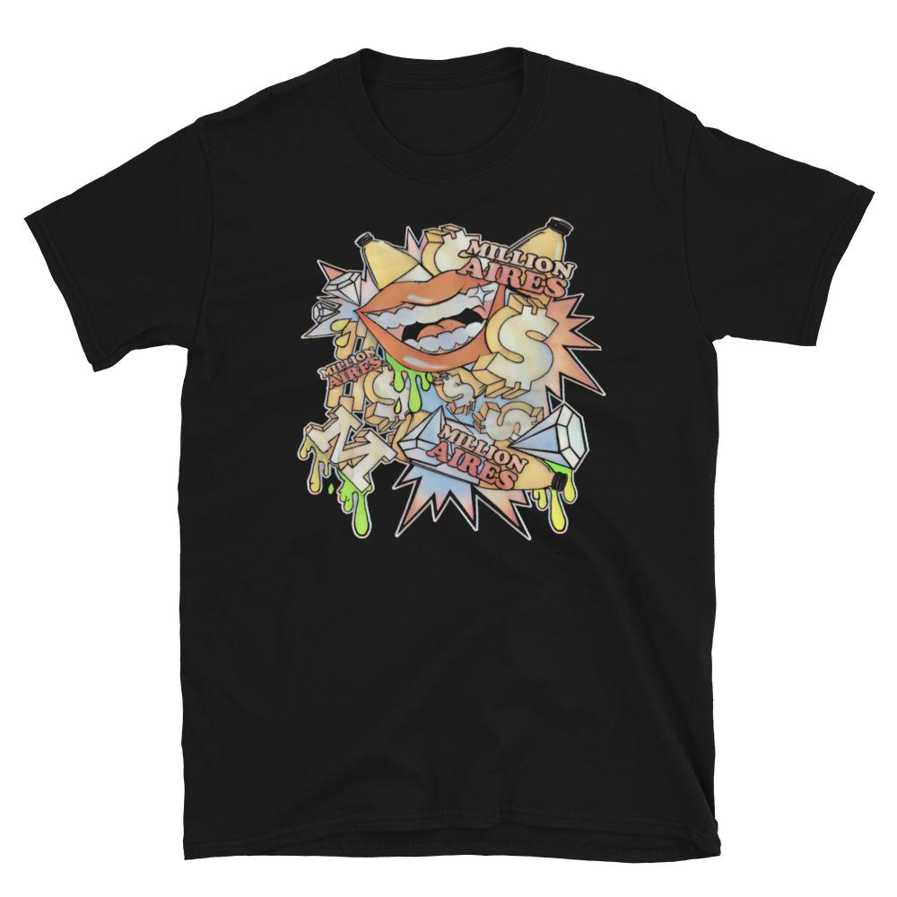 MILLIONAIRES MySpace Scene Queen 40oz Cash Only EP Emo Band T-Shirt XXL