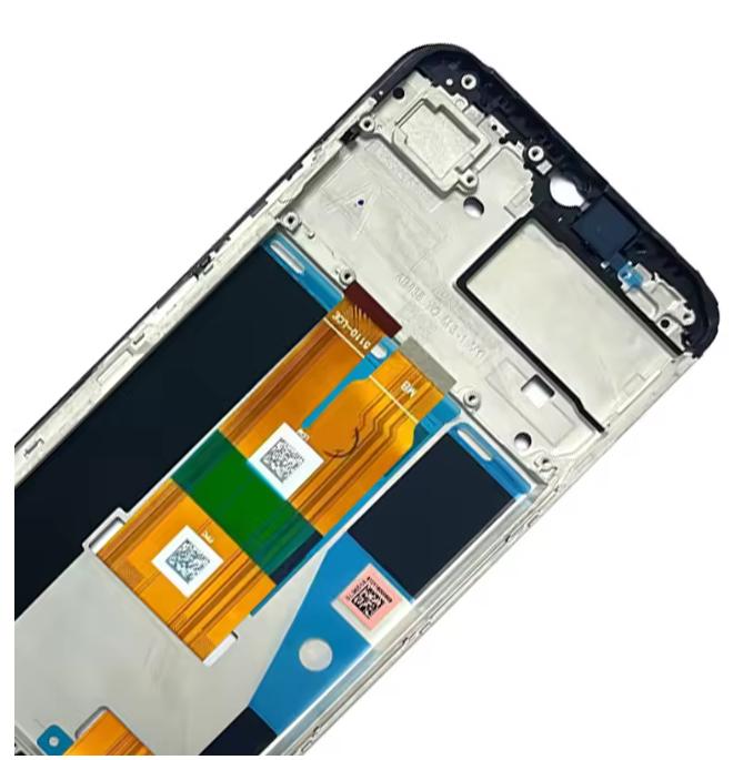 LCD s rámečkem pro Realme Note 60/60X LCD displej se sestavou dotykové obrazovky