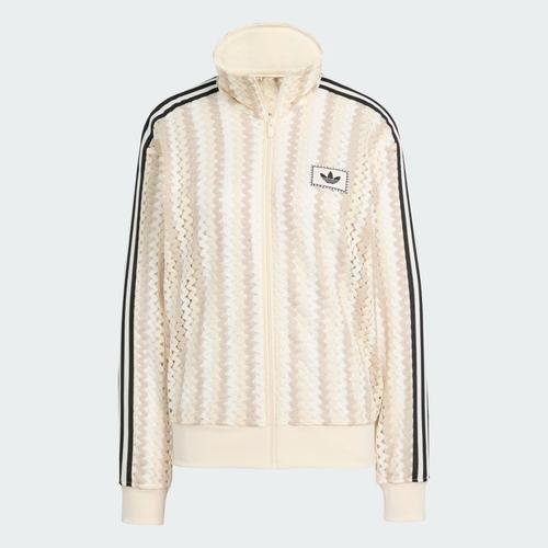 adidas Originals Summer Glow Firebird Track Top KC0749 Women's White