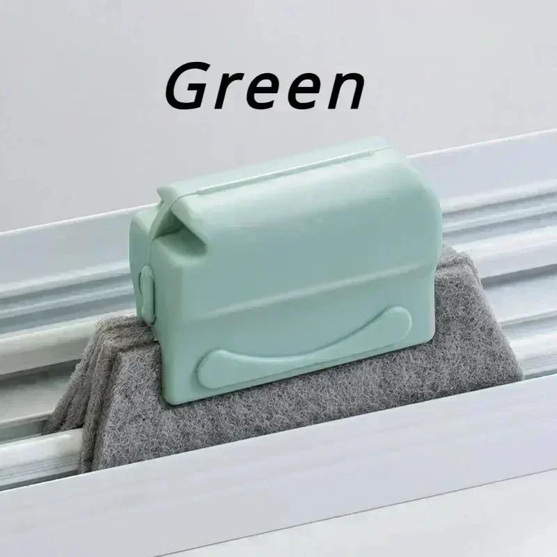 Window Groove Cleaning Cloth Kitchen Cleaning Small Window Groove Cleaning Brush Tool Door Window Sill Track Cleaner Lightweight