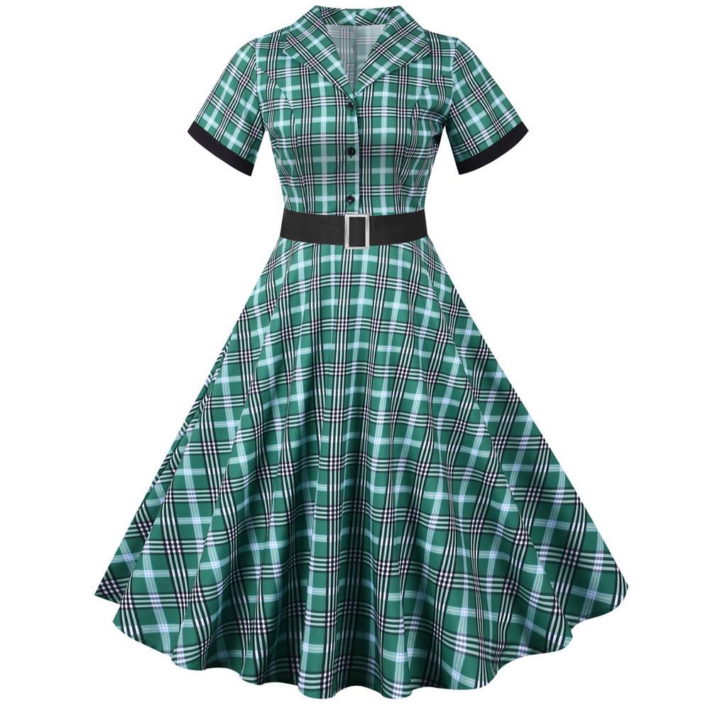 Dámské šaty s vintage potiskem