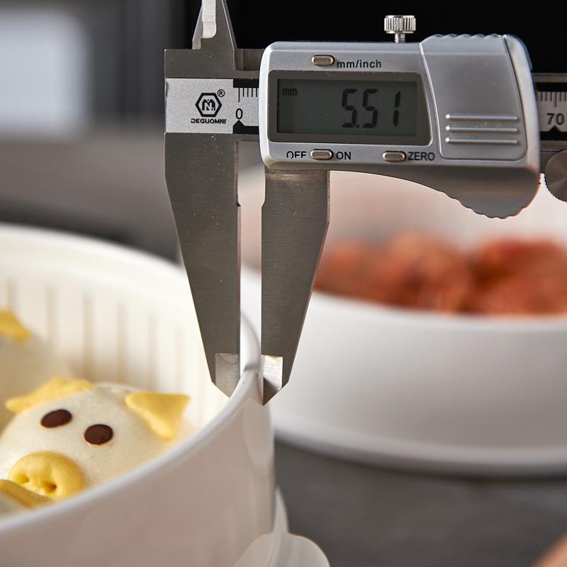 Dual-Layer Microwave Steamer: Food-Grade Water-Add Container with Thickened Tray & Grid