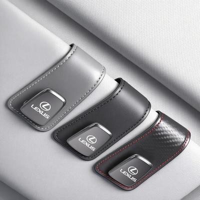 Car Sunshade Eyeglass Clip Card Storage Brace Accessories For F SPORT ES RX NX LS UX LM LX GX LC RZ IS CT GS RC HS SC LBX