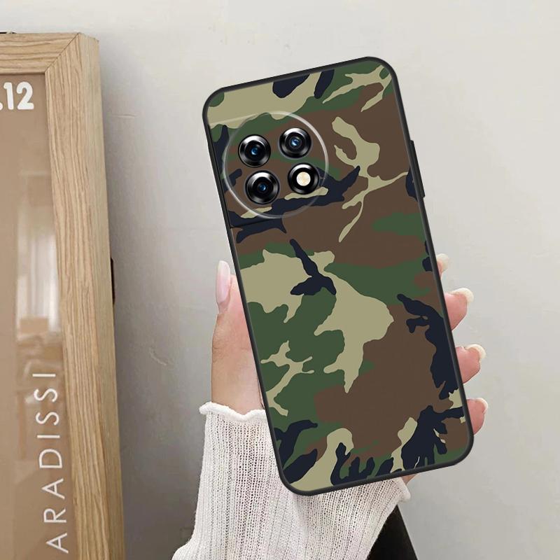 

Military Army Camouflage Case For OnePlus Nord CE 5 3 4 Lite N20 N30 OnePlus 13T 10T 8T 11 12 13 15 R 9 10 Pro Cover OnePlus Nord CE2Lite