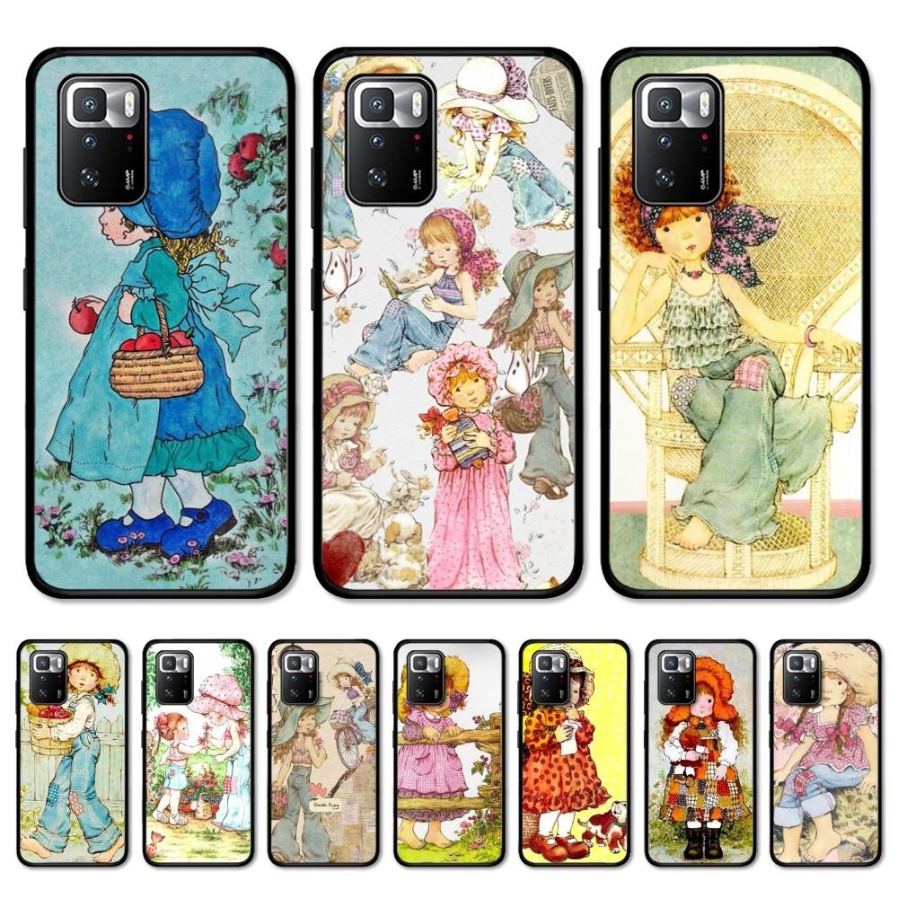 Sarah Kay Girls Phone Case For Redmi Note 4 X 5 A 6 7 8 T 9 9S 10 11 11S 11Epro Poco M3 Pro
