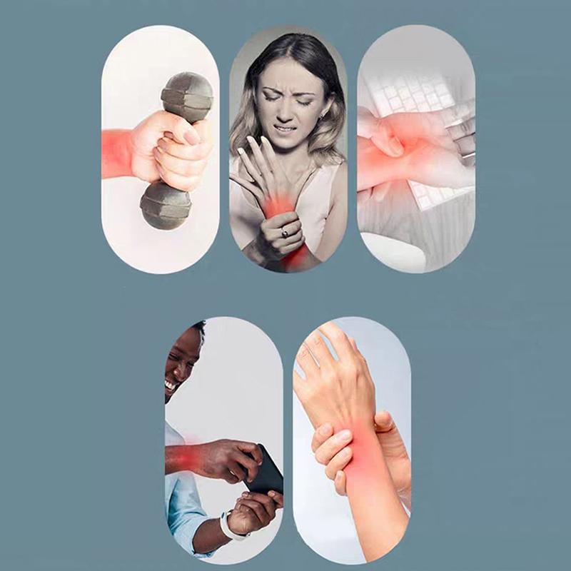 1Pc Adjustable Wristbands Safety Protective Wrist Support Bracer Gym Sports Wristband Carpal Protector Injury Wrap Band Strap