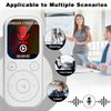 1.8 inch Slim MP3 Player Bluetooth 5.4 Portable Walkman Compatible eBook Recording FM Radio Music Player Built-in Speaker