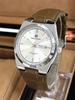 PABLO RAEZ Men's Dual Calendar Waterproof Quartz Watch with Leather Strap