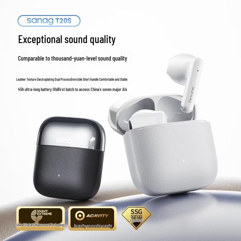 SANAG T20S Wireless Half-In-Ear Sport Earbuds