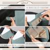 [BLUE SINCERE] mini wallet ladies genuine leather large capacity Bills don't break box type bi-fold wallet Thin small wallet skimming block / HW5