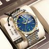Men's Waterproof Luminous Running Alarm Clock Watch