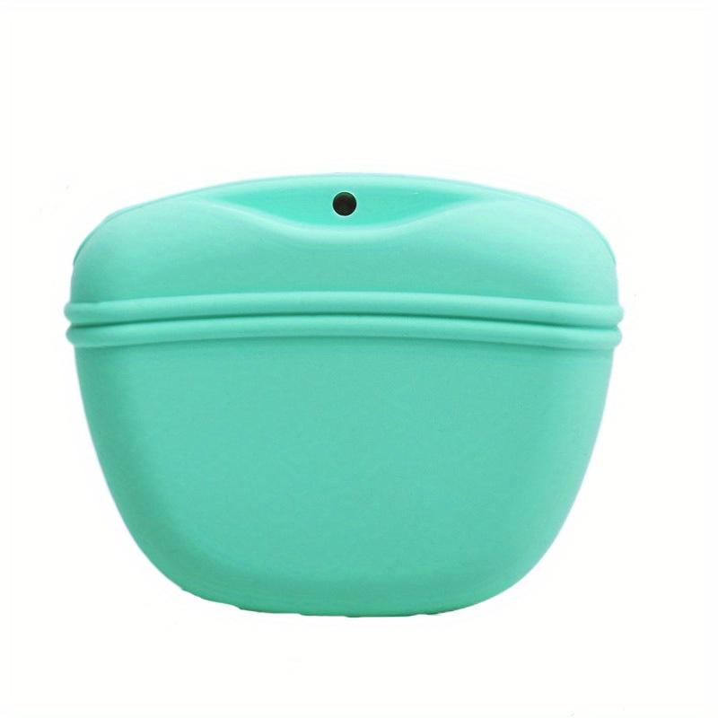 Hersteller Silikon Hunde-Trainings-Hüfttasche Tragbare Futterbelohnungs-Aufbewahrungstasche Welpen-Snacktasche mit Magnetclip Haustier-Ausflug