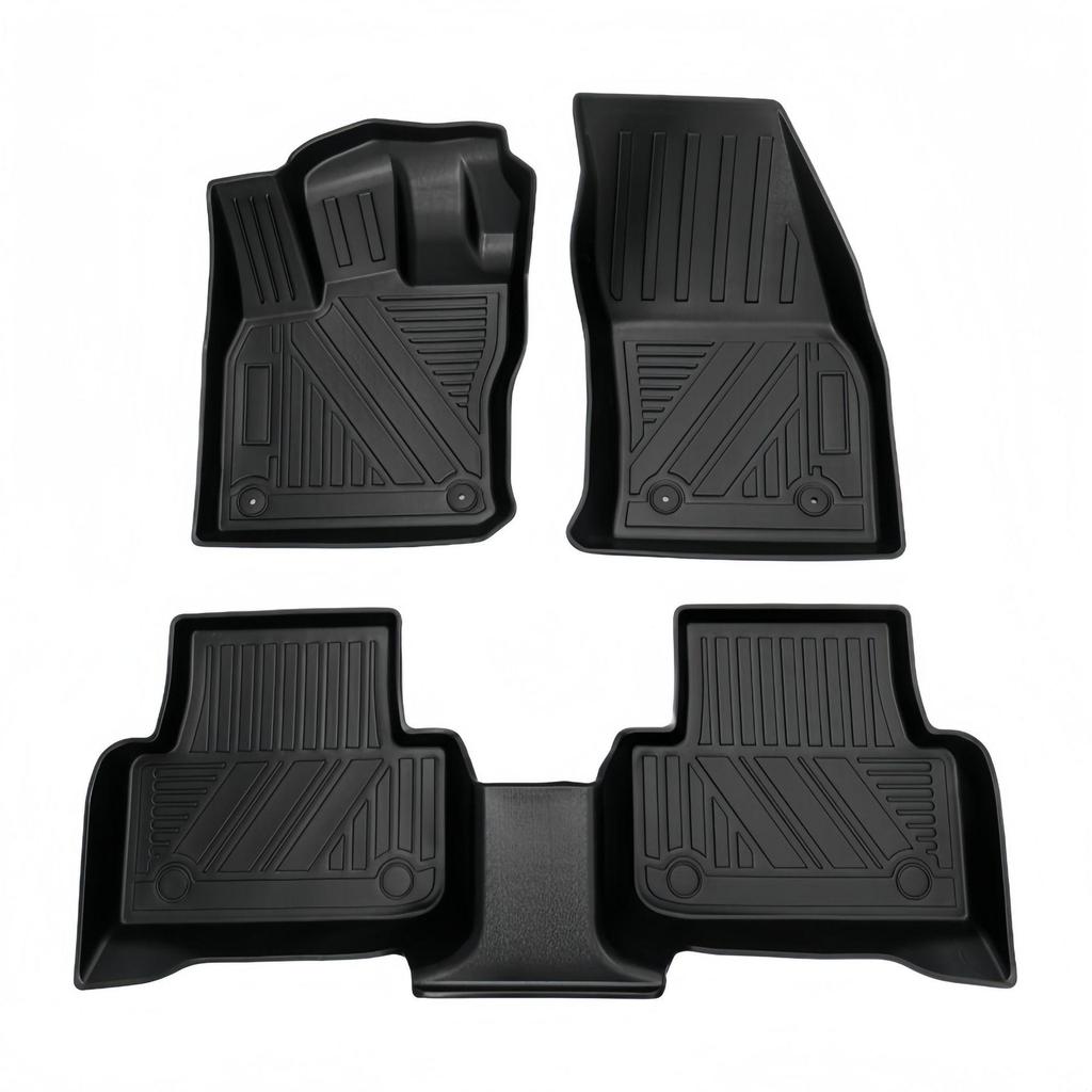 Waterproof, Dirt & Wear-Resistant TPE Floor Mats for 2022-2025 Volkswagen Tharu