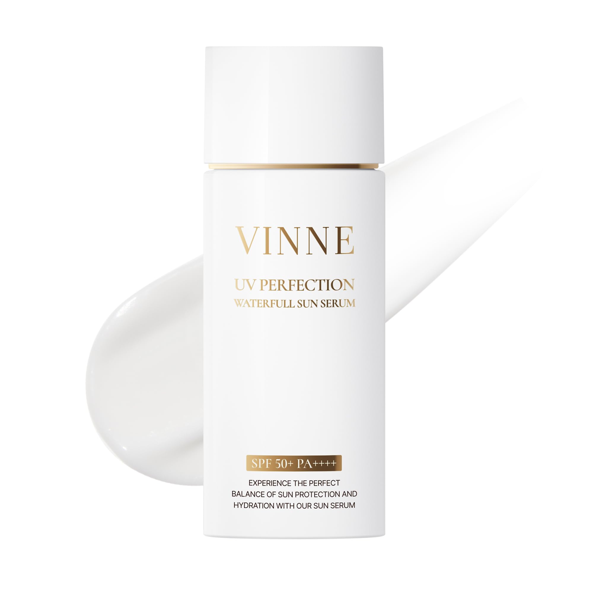 VINNE UV Perfection Водяная Солнечная Сыворотка УФ Эссенция Солнцезащитное Средство Сияющая Кожа Свежая Кожа Увлажнение Увлажнение [Официальный VINNE] SPF50+ PA++++ /