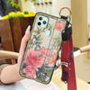 Fashion Ring Phone Case For Oukitel C22 Elderly lady Protective Lanyard Anti-dust Shockproof Waterproof Chinese style