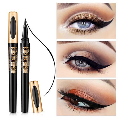 Eyeliner Liquido Nero Waterproof Eyeliner Matita Liscio Lunga Tenuta Trucco Bellezza Donna