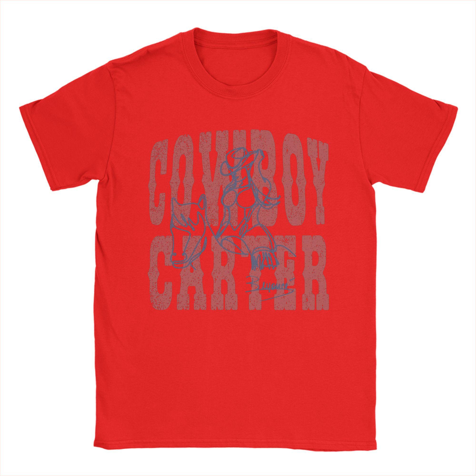 

Печатная футболка Бейонсе Cowboy Carter Tour 2025 для мужчин и женщин, футболка из чистого хлопка, одежда с коротким рукавом S