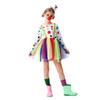 Halloween Children's Clown Costumes Funny Performance Costumes Stage Catwalk Dance Costumes Rainbow Tutu Children's Clothing