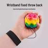 Moonstone Bouncy Fitness Throw Ball with Elastic Rope